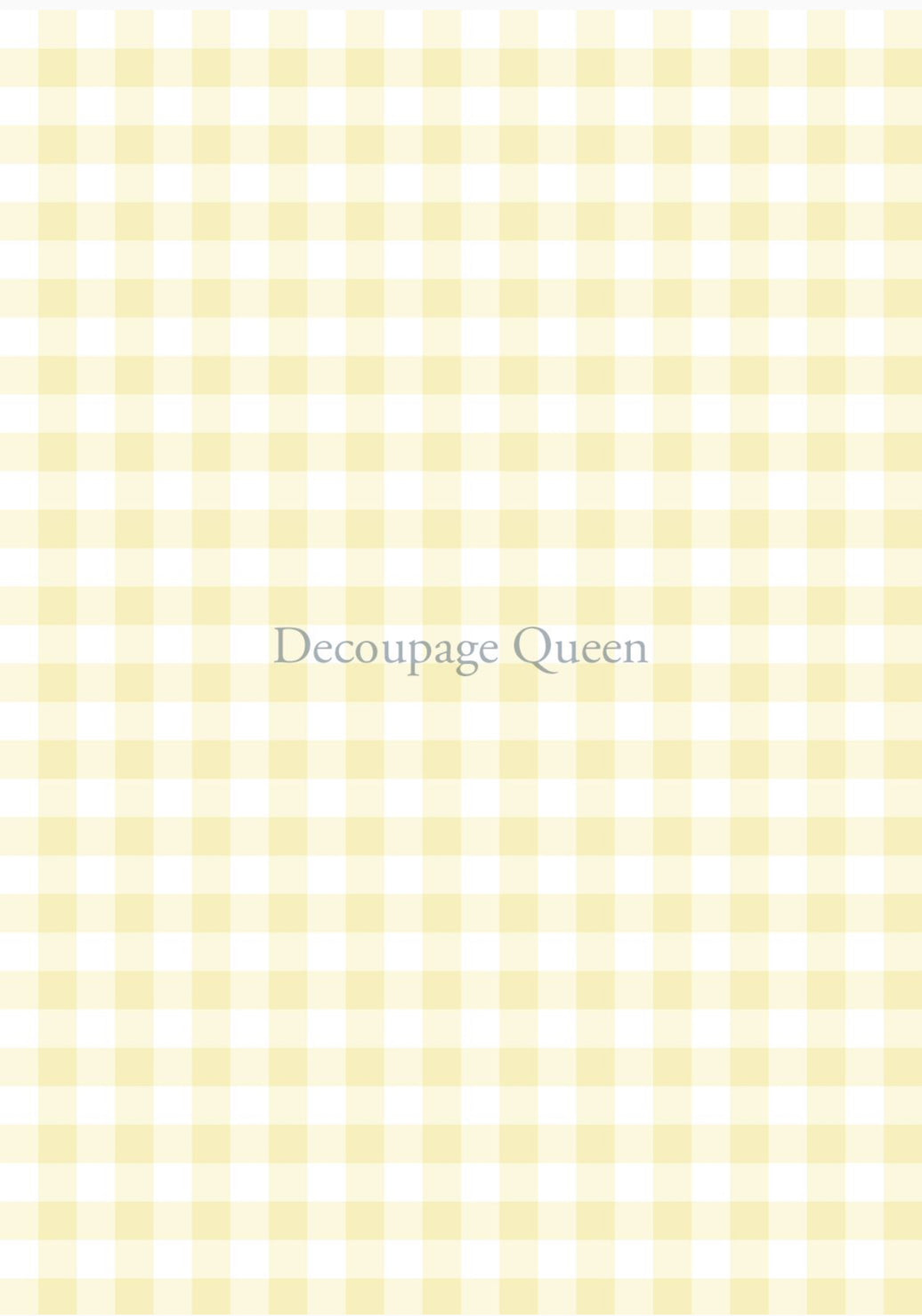 Yellow Gingham 0544