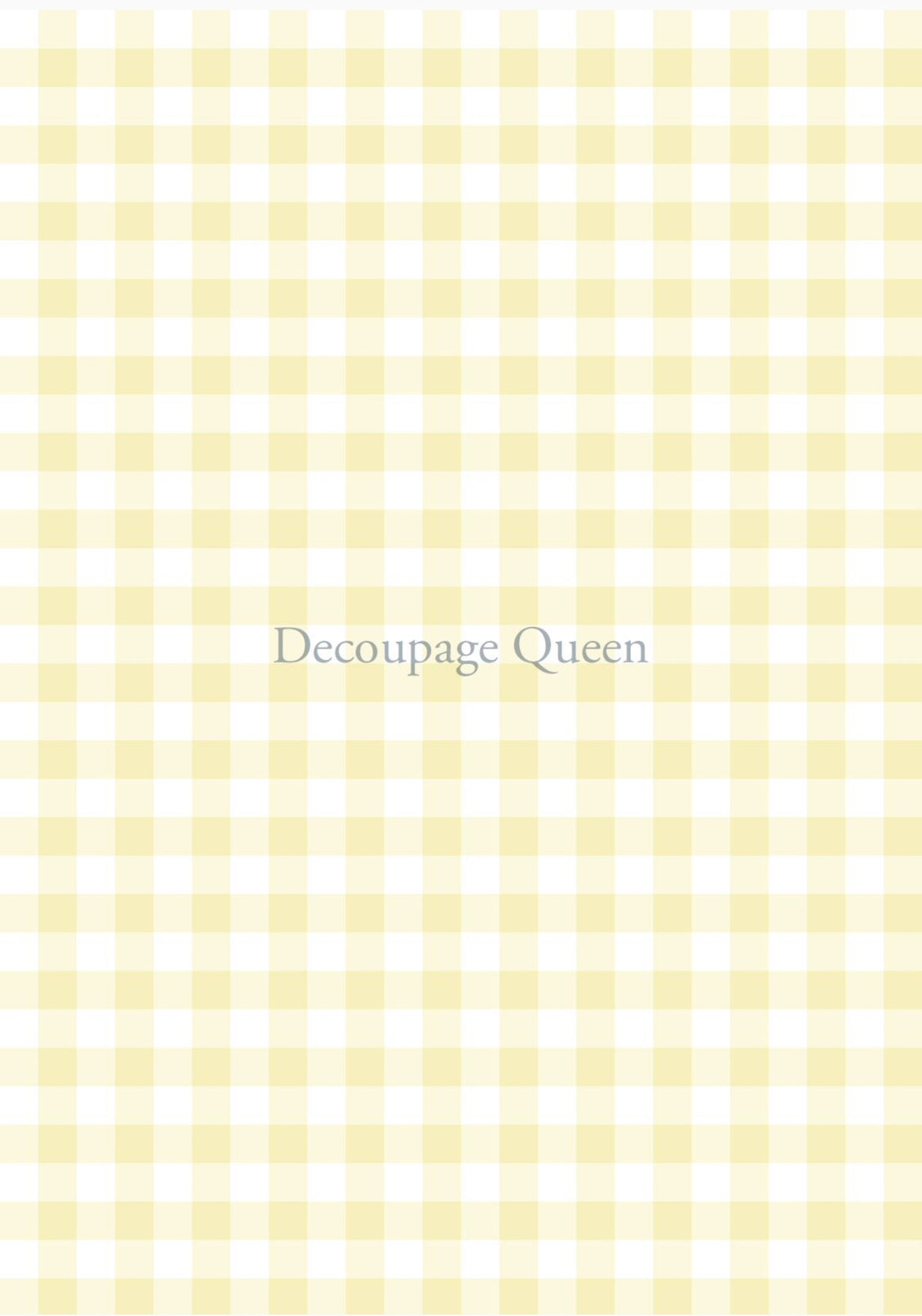 Yellow Gingham 0544