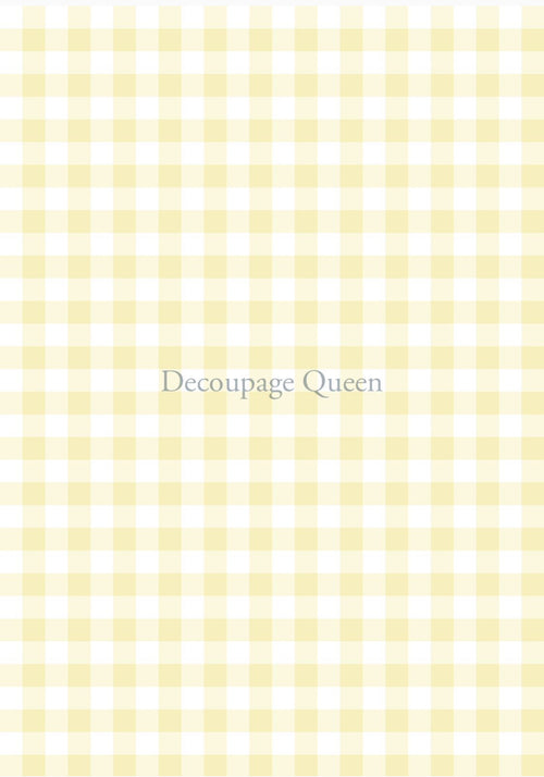 Yellow Gingham 0544
