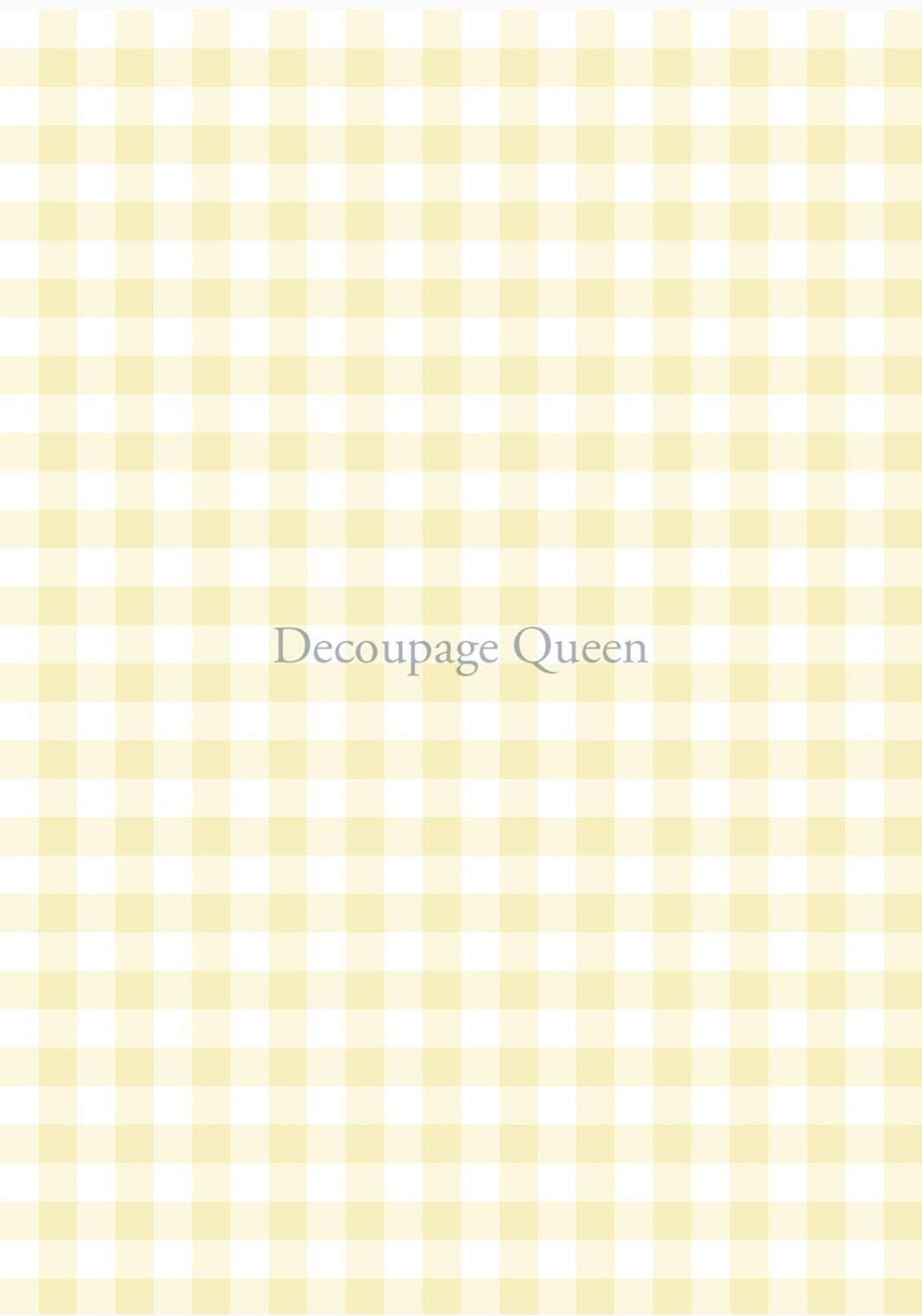Yellow Gingham 0544