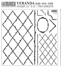 Veranda IOD Décor Stamp