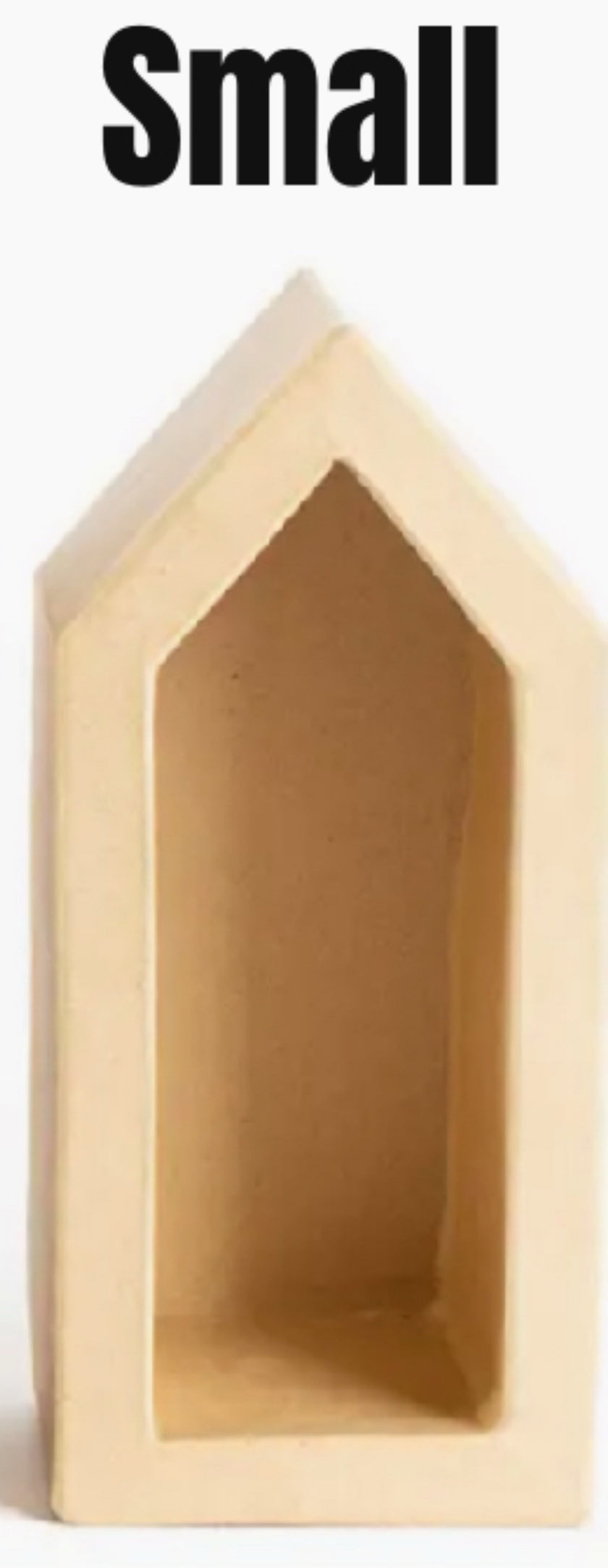 Paper Mache Shadow Box 3 sizes