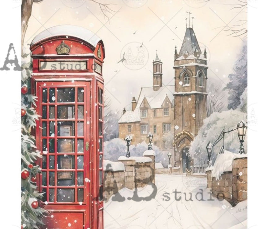 London Snow Scene ABRP_MV461