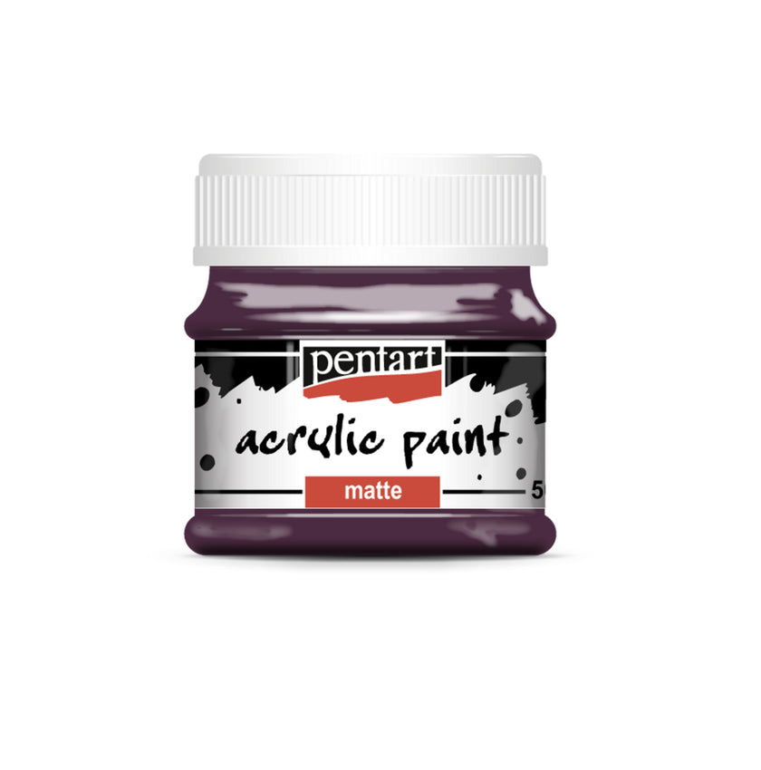 Pentart Acrylic Paint Matte 50ml