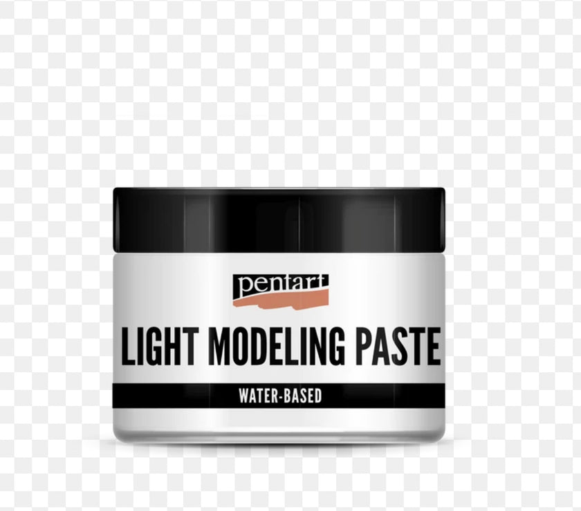 Pentart Light Modeling paste 150 ml, design by Pentart, arts & entertainment > hobbies & creative arts, for decoupage and crafting