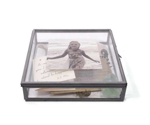 Glass Memory Box