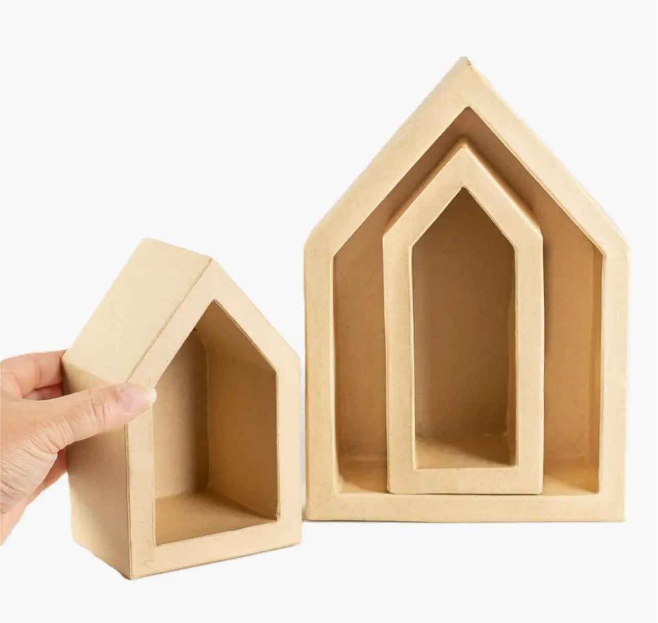 Paper Mache Shadow Box 3 sizes