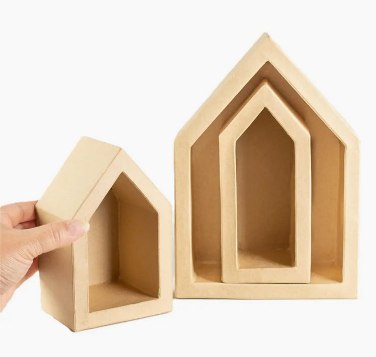 Paper Mache Shadow Box 3 sizes