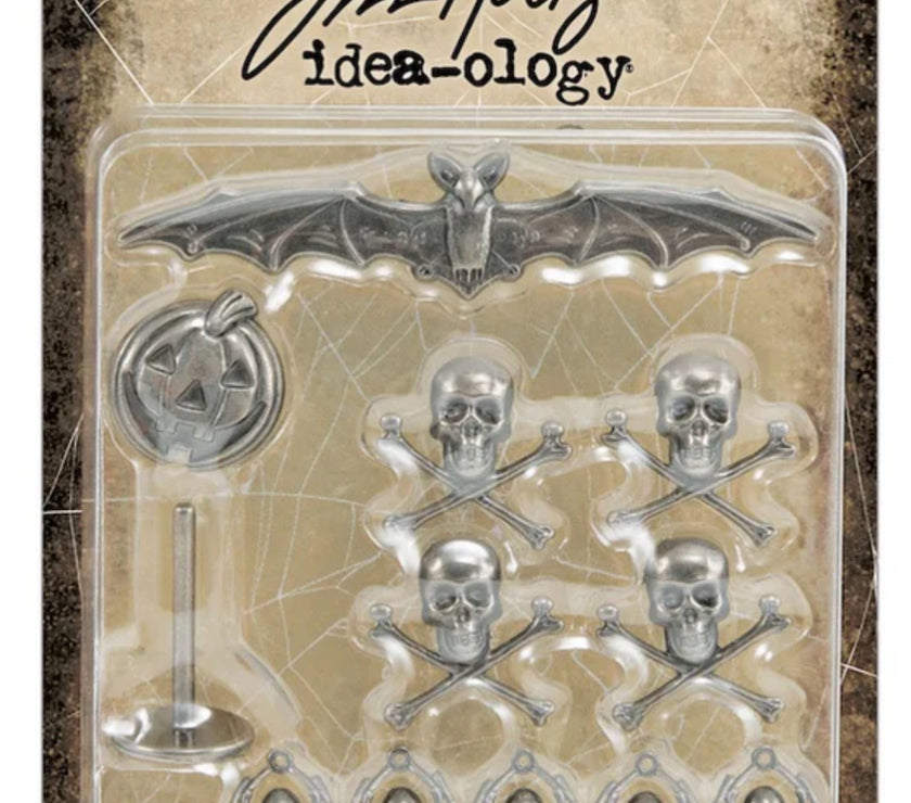 Tim Holtz idea-ology 2025 Halloween Adornments