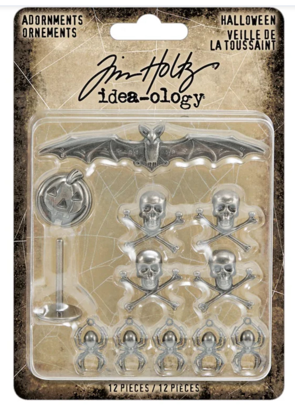 Tim Holtz idea-ology 2025 Halloween Adornments