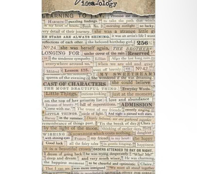 Tim Holtz Clippings Sticker Book