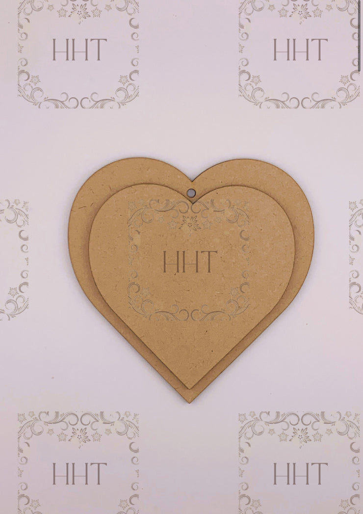 HDF Blank Heart Set