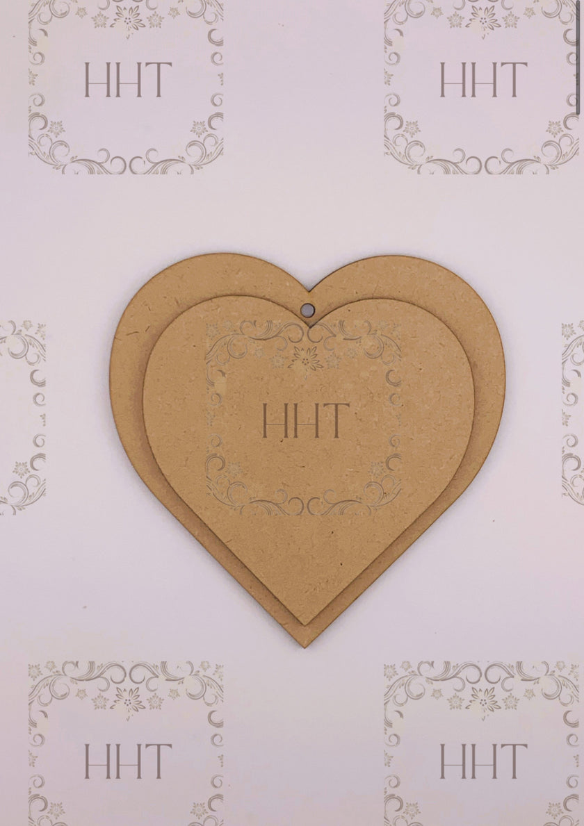HDF Blank Heart Set