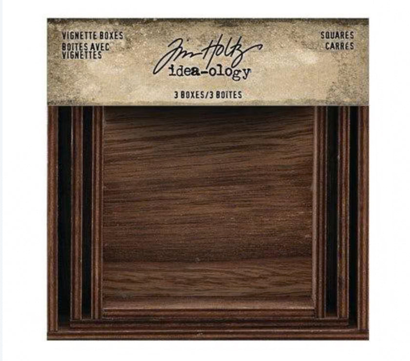 Tim Holtz Vignette Boxes Squares