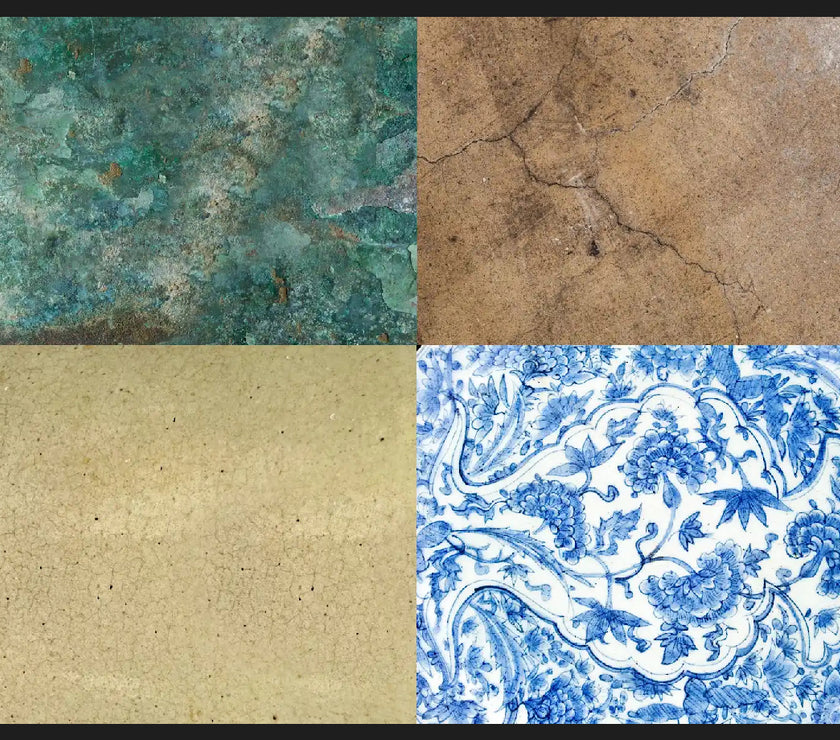 Crockery Textures, design by Roycycled, arts & entertainment > hobbies & creative arts > arts & crafts, for decoupage and crafting