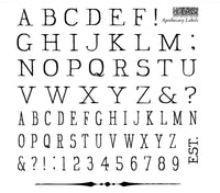 Apothecary 6X6 IOD STAMP ™