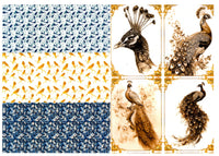 Vintage Birds Vellum Paper Kit