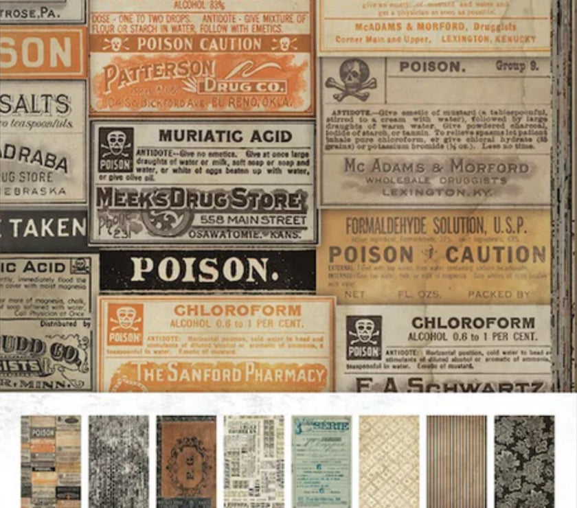 Tim Holtz  ideaology 2025 Halloween Backdrops