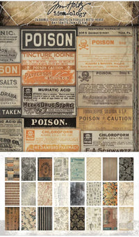 Tim Holtz  ideaology 2025 Halloween Backdrops
