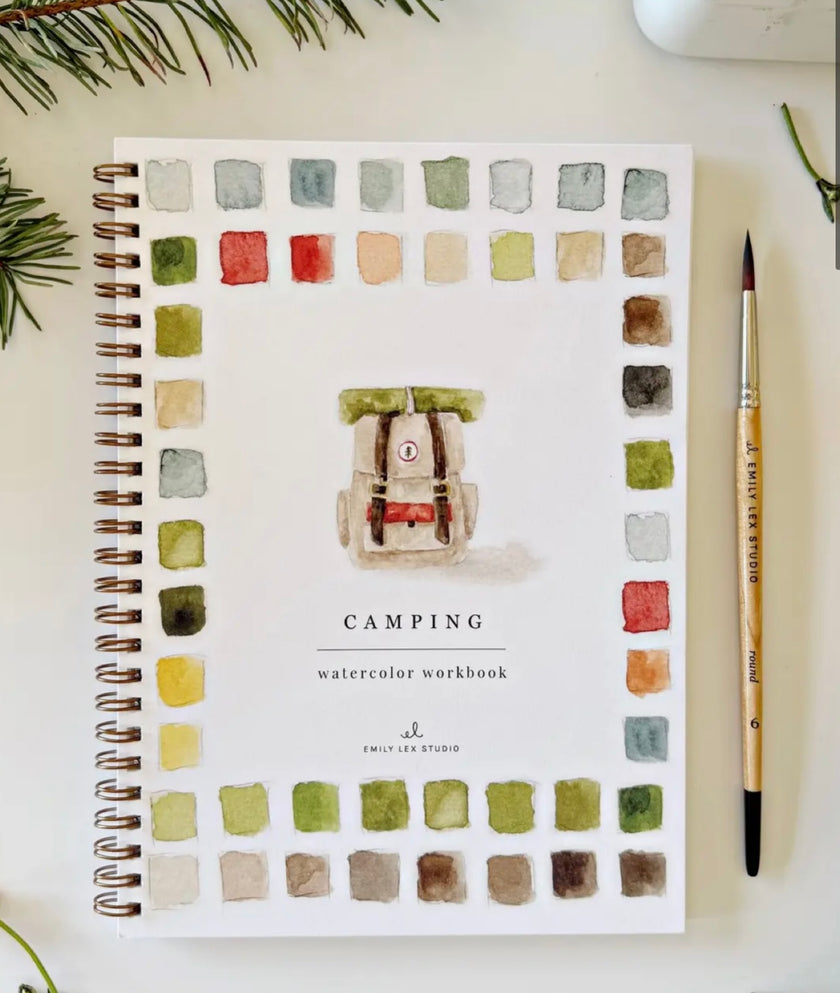 Emily Lex Watercolor Workbooks and Brushes