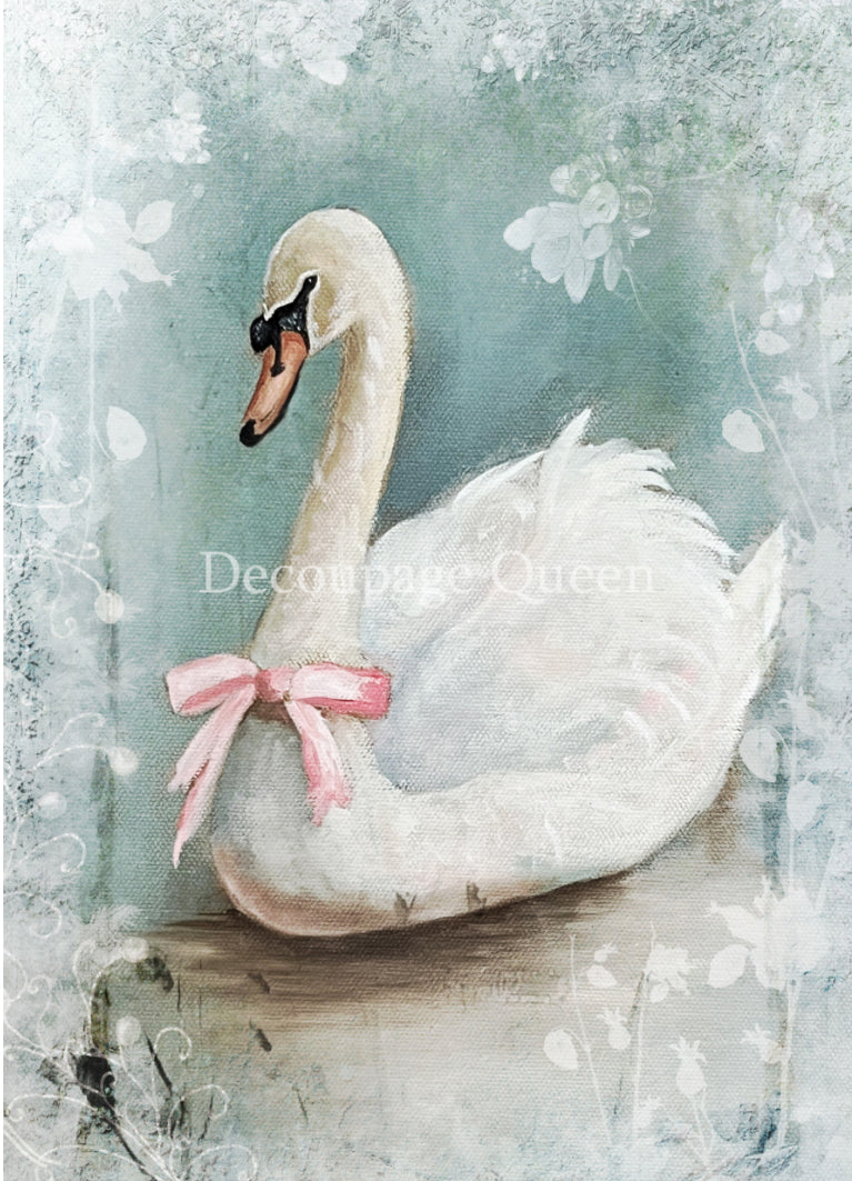 Winter Swan, Teresa Rene Art