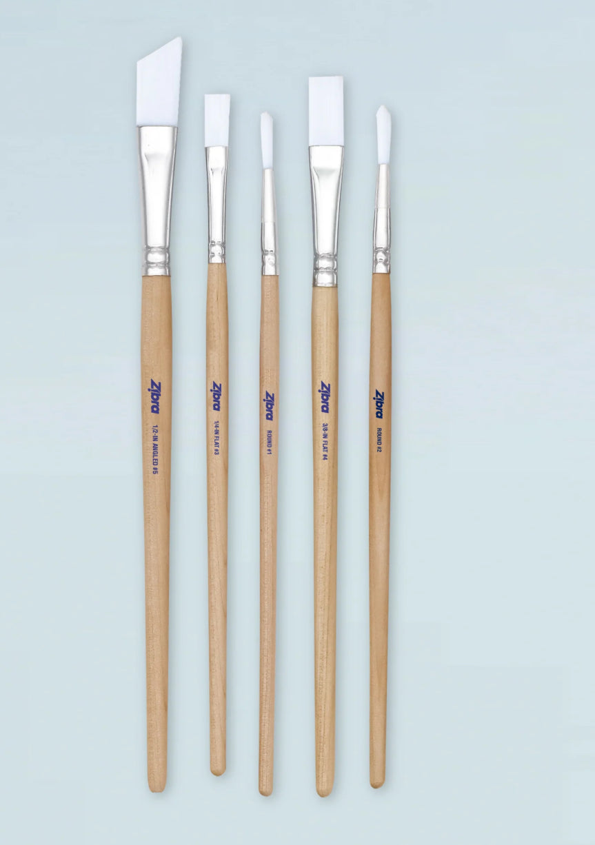 Zibra Small Artist Brushes set of 5