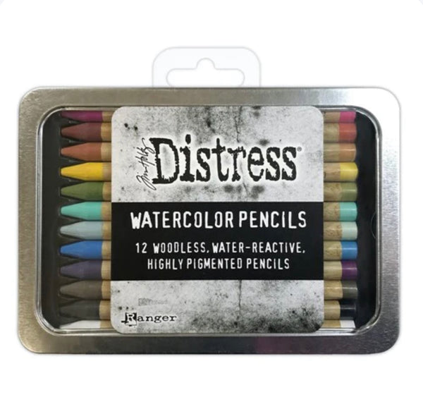 Tim Holtz Distress Watercolor Pencils SET 1
