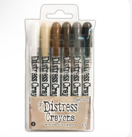 Ranger Tim Holtz Distress Crayons Set 3