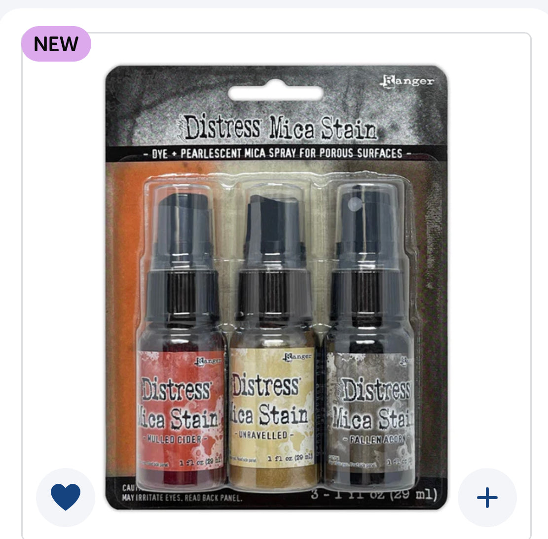 Tim Holtz Distress Halloween Mica Spray Sets