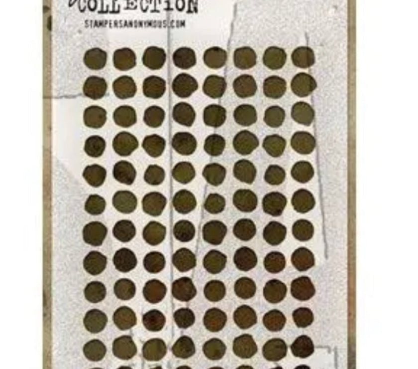 Tim Holtz Stencil Dotted