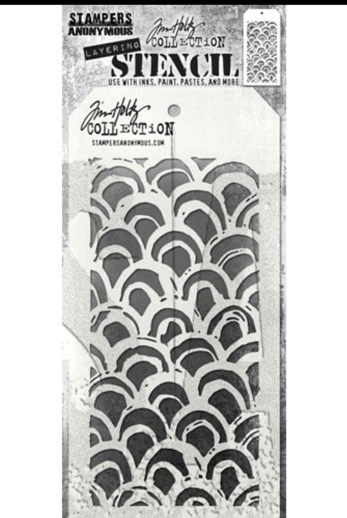 Tim Holtz Stencil Brush Arch