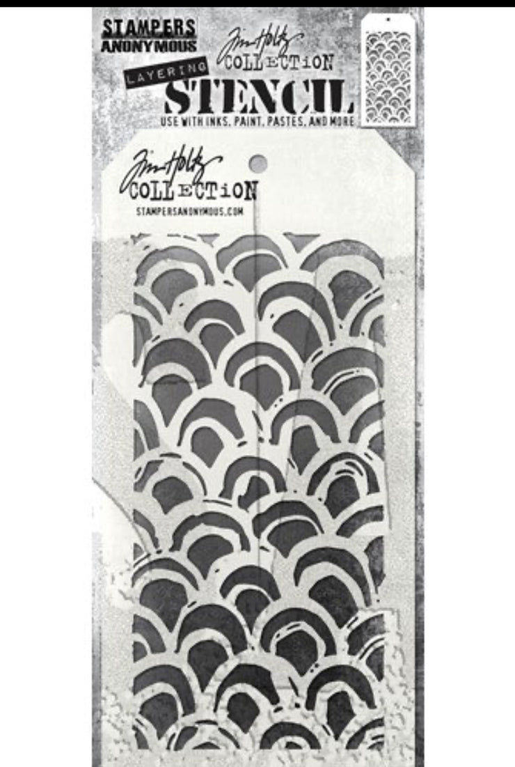 Tim Holtz Stencil Brush Arch