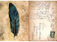 Vintage Birds Rice Paper Kit