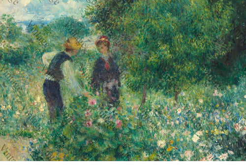 Picking Flowers | JRV large Rice Paper