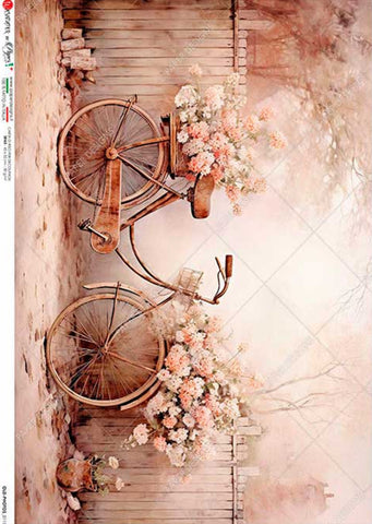 Vintage Floral Bicycle