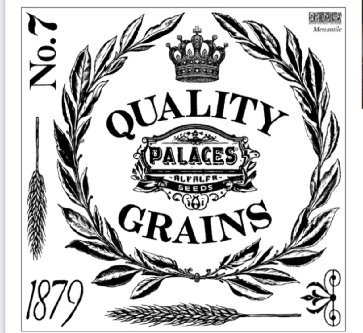 Mercantile IOD Décor Stamp