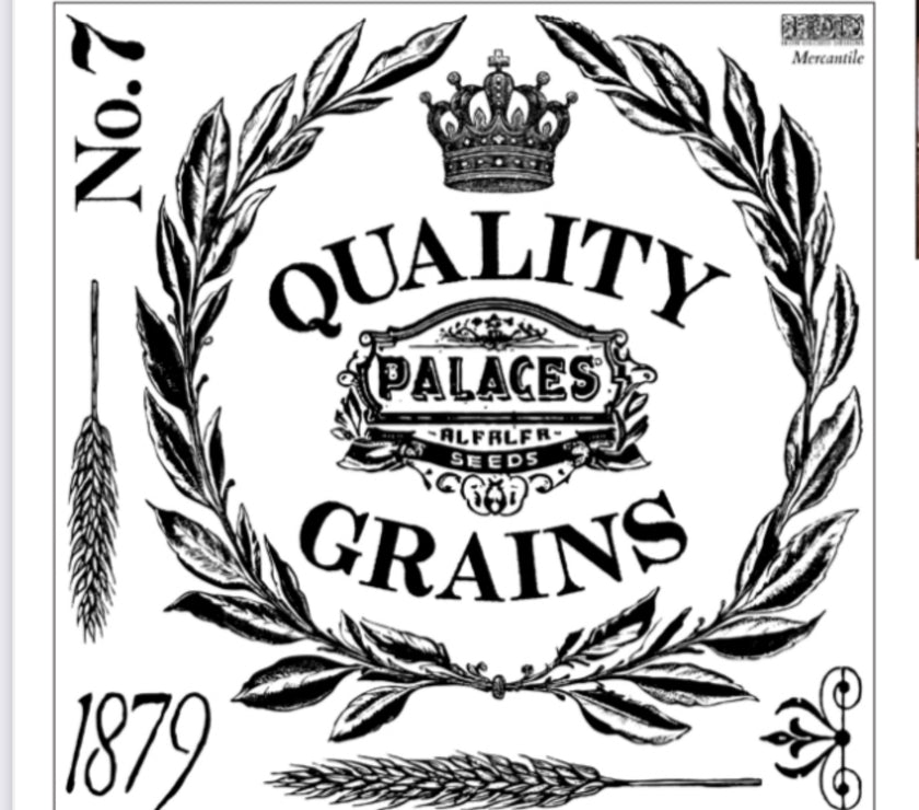 Mercantile IOD Décor Stamp