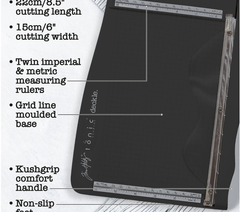 Deckle Edge Paper Trimmer