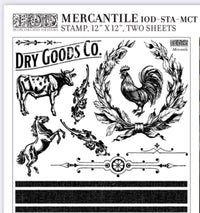 Mercantile IOD Décor Stamp