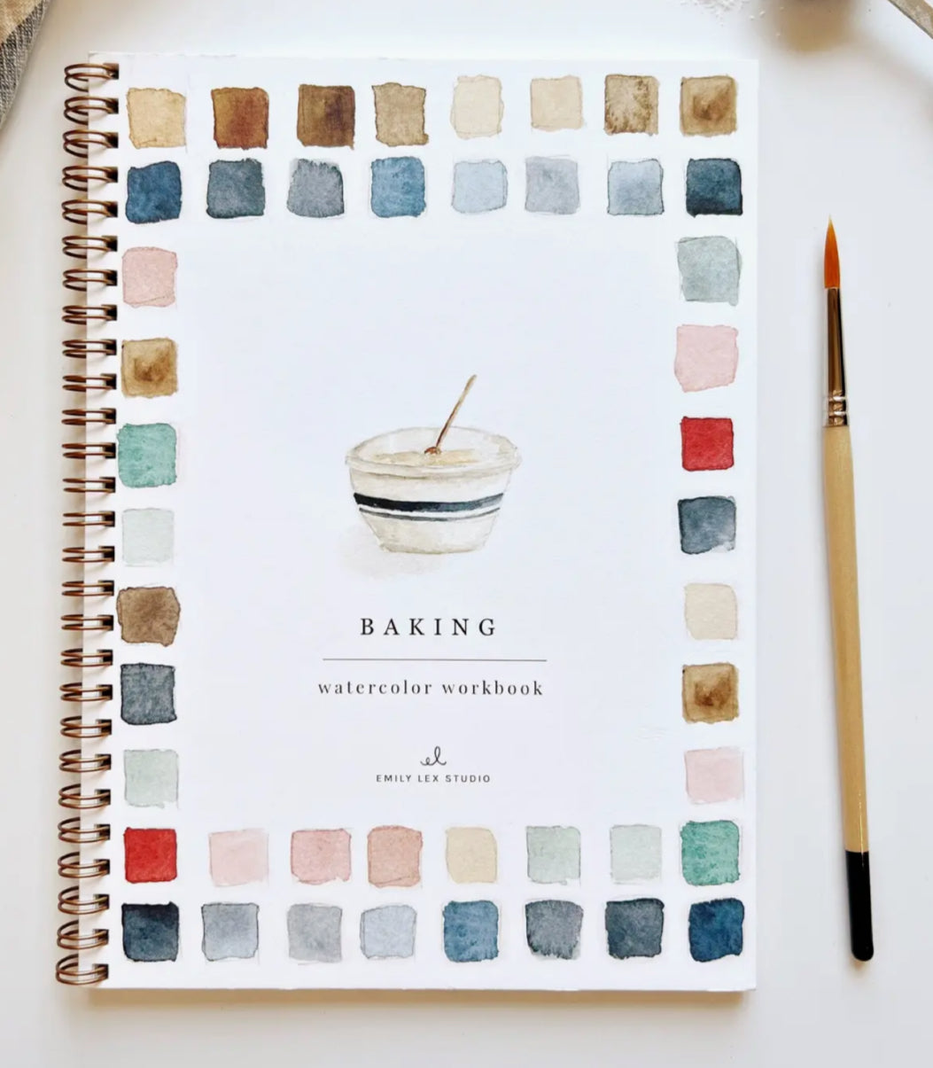 Emily Lex Watercolor Workbooks and Brushes