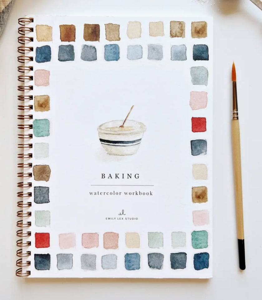 Emily Lex Watercolor Workbooks and Brushes
