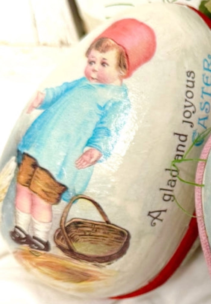 Vintage Style Easter German Egg Box