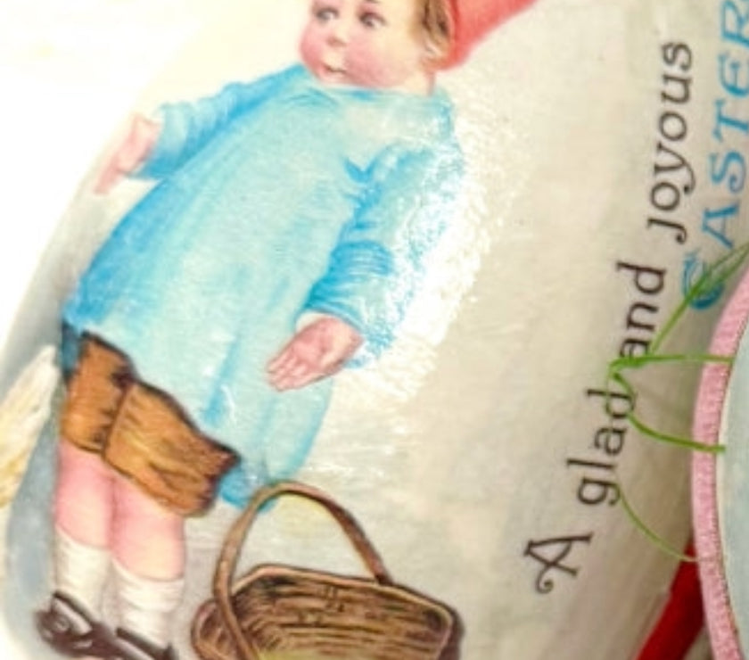 Vintage Style Easter German Egg Box