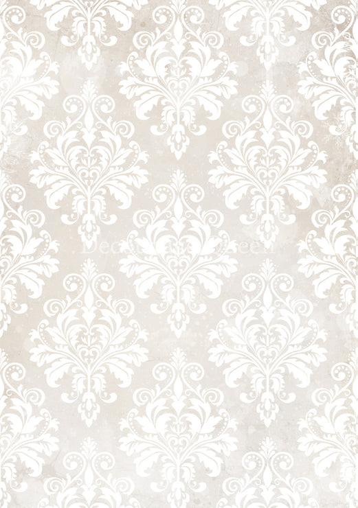 Cream Damask
