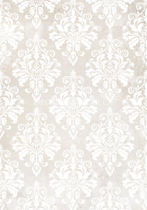 Cream Damask