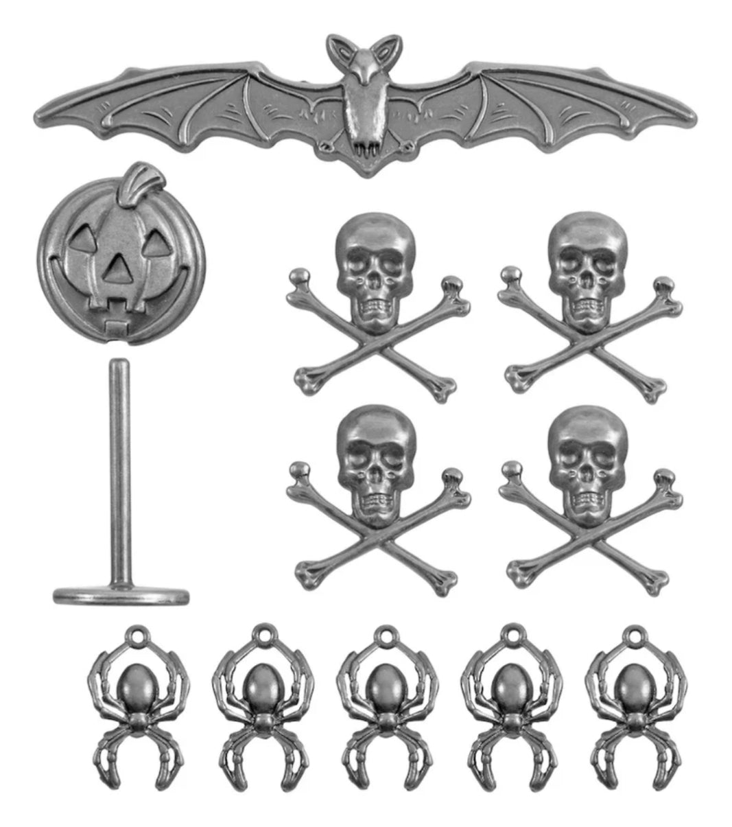 Tim Holtz idea-ology 2025 Halloween Adornments