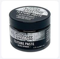 Tim Holtz Halloween Texture Paste, Black Opaque