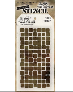 Tim Holtz Stencil Tiles