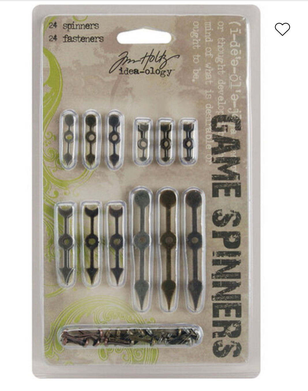 Tim Holtz Game Spinners