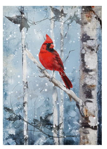 Hand Painted Cardinal